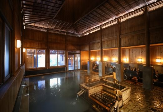 료칸 사카야의 스파 시설 모습