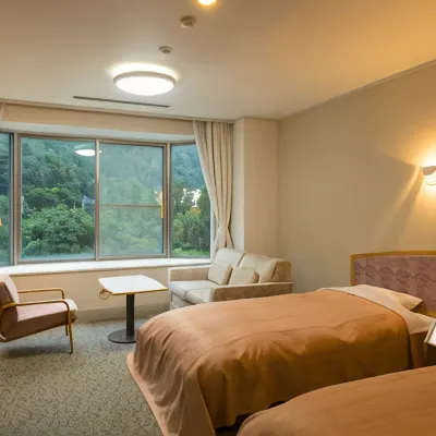 Minakami Onsen KKR Hotel Minakami Suimeiso โรงแรมใกล้สถานี ยูบิโซะ
