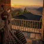 Annapurna Eco Village - Bergblick