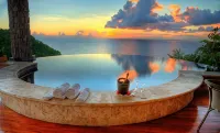 Jade Mountain - Pools