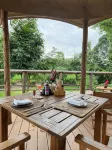 Tantawan Tented Camp, Chiang Rai - Frühstück