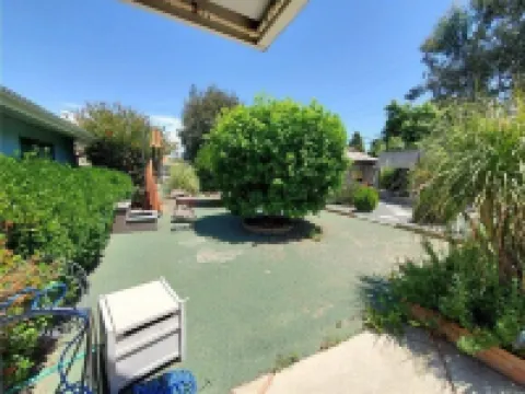 Colorful Warm Weather Jewel House 10,000 sq ft lot.