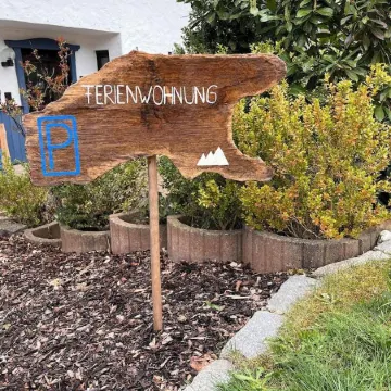 Vacation Apartment "Am Alten Garten" in a Quiet Location with a View of the Alps!