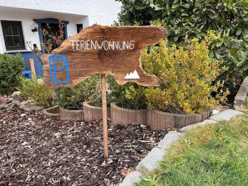 Vacation Apartment "Am Alten Garten" in a Quiet Location with a View of the Alps!