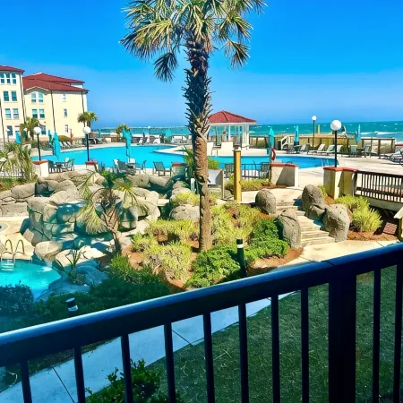 North Topsail Beach Villa Capriani Two Bedroom Oceanview Condo w/ Linens
