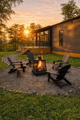 Luxury Scandinavian Retreat in Mont Tremblant with Spa - Chalets