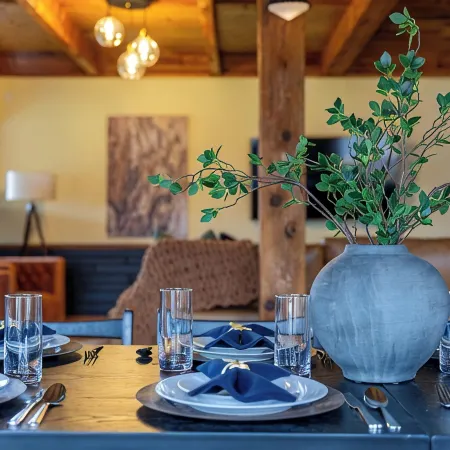 Mountain Mama Cabin Luxury Getaway on NR Gorge Rim! Hot+Cold Tubs/Sauna/Games