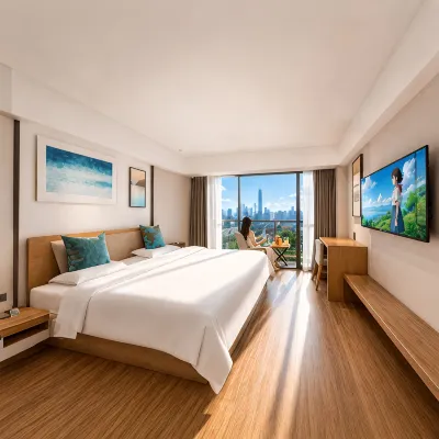Qiansu Ruijin Sky Cinema Hotel (Guanshan Lake Financial City Branch) Hotels near Baiyun Park
