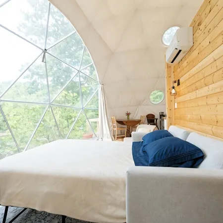 Cozy Glamping Dome on the Greenbrier River