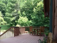 Private Equestrian Estate - Log Cabin Ovrlooking Pond, Stream & Waterfall - Alphydda