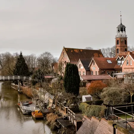 Cozy vacation apartment near the fishing port of Ditzum - non-smoking