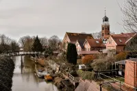 Cozy vacation apartment near the fishing port of Ditzum - non-smoking
