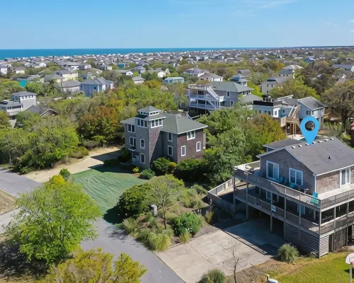 Oceanside Home in Duck, NC, Private Pool & Hot Tub Hotels in Duck