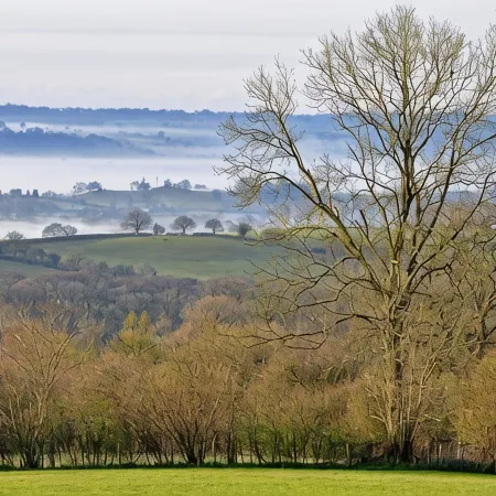 Beautiful and Quiet Rural hideaway for two near Ludlow with stunning views