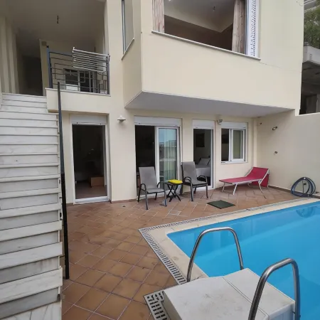 Hillside Villa, Private Pool , Panorama View & Free Parking 2km from Archaeological Museum