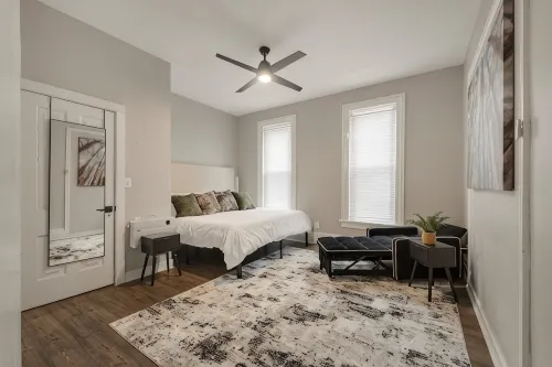 Charming 1-bedroom apartment in downtown Fort Wayne - ห้องครัว