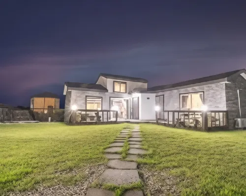 Jeju Bijalim Pension Hotels in der Nähe von Irrgarten