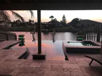 Spectacular Sunsets! Private Pool & Spa on Canal - Walk to Beach & Restaurants!! - 4-Star