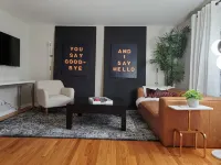 2CHICAGO Train 1MI/WIFI/KING/Free parking/Fox River Bike Trail - Apartments