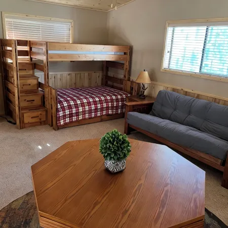 Life is better in a cabin.