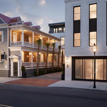 Hotel Bella Grace/Charleston Historic District Отели рядом с достопримечательностью «Чарльстон - центр города»