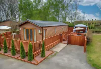 Family Luxury York Cabin Retreat with Hot Tub Hotels near Specsavers Opticians and Audiologists - Pocklington