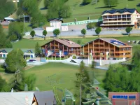 Résidence Castel Club Leysin Parc Hotels in der Nähe von Aigle-Leysin sign
