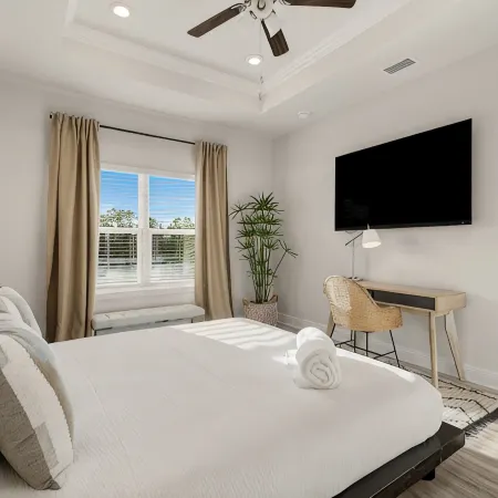 Golf Cart Included  | Walk to Beach | Pool | Bikes
