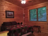 AMAZING & COZY LOG CABIN IN WOODS