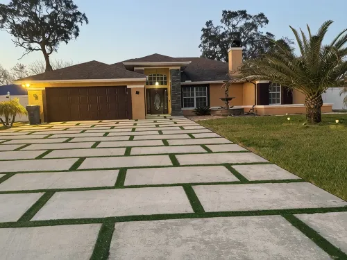 The Perfect Gateway Home with a large pool area, Gazebo, all fenced in.