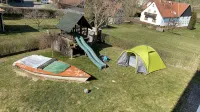 Large vacation apartment (120m²) with "beautiful view" Garden with playground