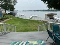 Huge waterfront lake house on Manitou- perfect year round retreat, sleeps 10
