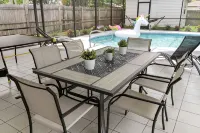 Luxury Pool Home Near Stadium - BBQ GRILL- FIREPIT☆ - สระว่ายน้ำส่วนตัว