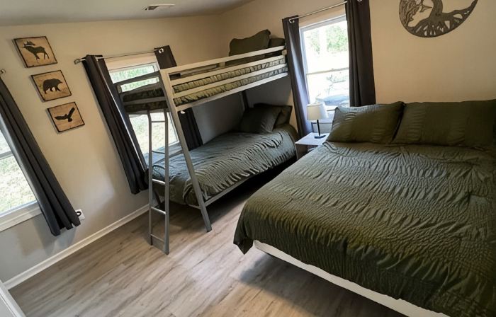 Forget your worries in this private, spacious, and serene duplex!
