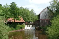 Semi-detached house (four stars, 75m²), approx. 300 m to the bathing lake - Homestays