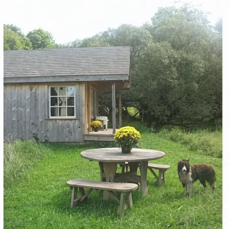 Farm Stay in Catskills FarmHand Cabin