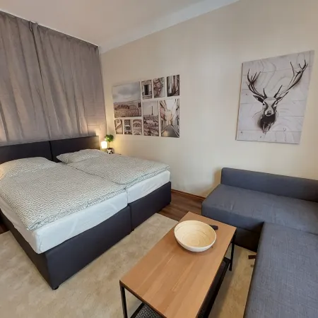 3/2 Voll Ausgestattetes Apartment Mitten in Erfurt Parkplatz Inkl