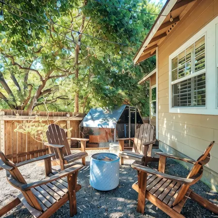 Downtown Retreat w/ Hot Tub and Fire Pit!