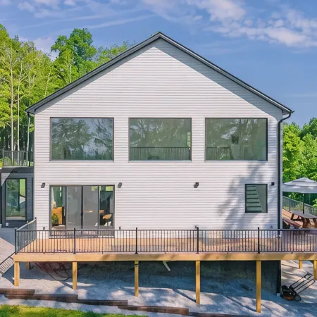 Brand new custom lake house with breathtaking panoramic views