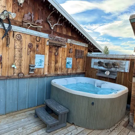 One of a kind, property with 3 charming houses, horse facility and pets welcome.