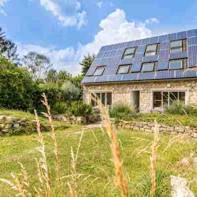 "Brunnenhaus": Stylish vacation home with Mediterranean courtyard and huge garden Hotel Exterior