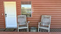 Star Valley cozy log cabin close to the Chickasaw National and Turner Falls Park - Wifi