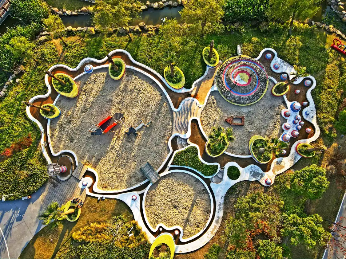 난후이 신도시 루차오강 공원 주변 호텔