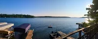 Amazing Views! 2 BR 8-person Condo overlooking Lake Tomahawk, Dock Slip included
