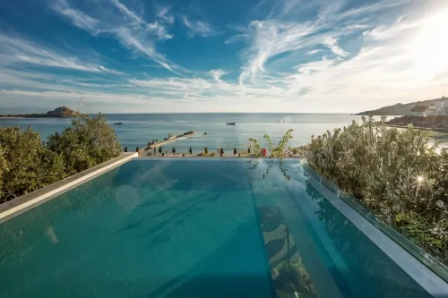 Mykonos Dove Beachfront Hotel - con vista montagne
