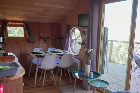 Cabanes et Lodges du Belvedere Отели в г. Аранк