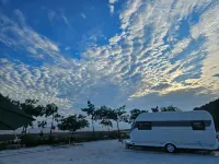Boseong Gaeksan Caravan Pension - Parkplatz