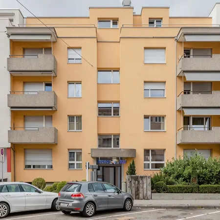 Swiss Star District 11 - Self Check-IN Отели рядом с достопримечательностью «Спортивная арена «Халленштадион»»