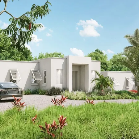 Luxe Private Pool Villa in Porters Place, Exclusive Beach Club Access, Gym & BBQ