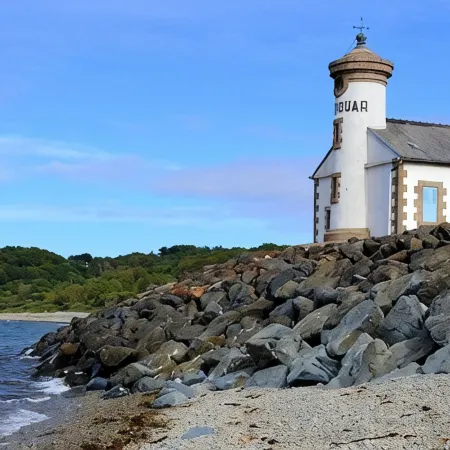 Pink Granite Coast. Gîte for 4/5 people 10 minutes from the beach! Отели в г. Трелеверн